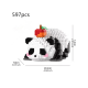 thumbnail image 2 of 1pc Cartoon Innovative Micro Particle Assembled Snail Building Block Toy Set, Suitable For Intelligence Education, Diy Gift, Halloween/thanksgiving/ch, 2 of 4