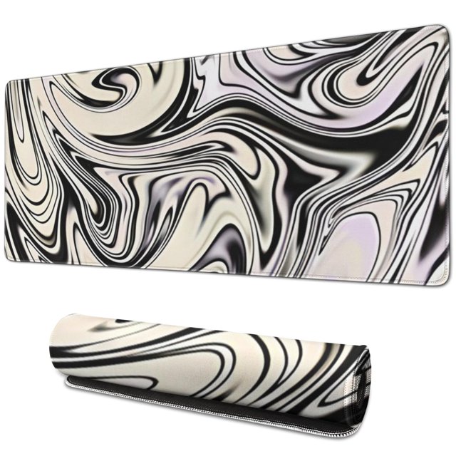 Fluid Pattern 31.5x11.8 inch Mouse Pad - Perfect for Gaming Sessions & Office Environment