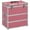Pink, variant on vidaXL Make-up Case Aluminum Cosmetic Bag Beauty Vanity Case Multi Colors