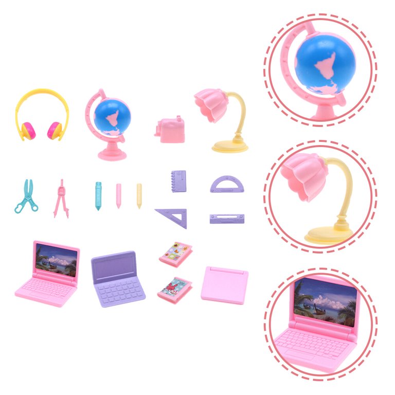 Mini Doll School Supplies Set - Accessoires France