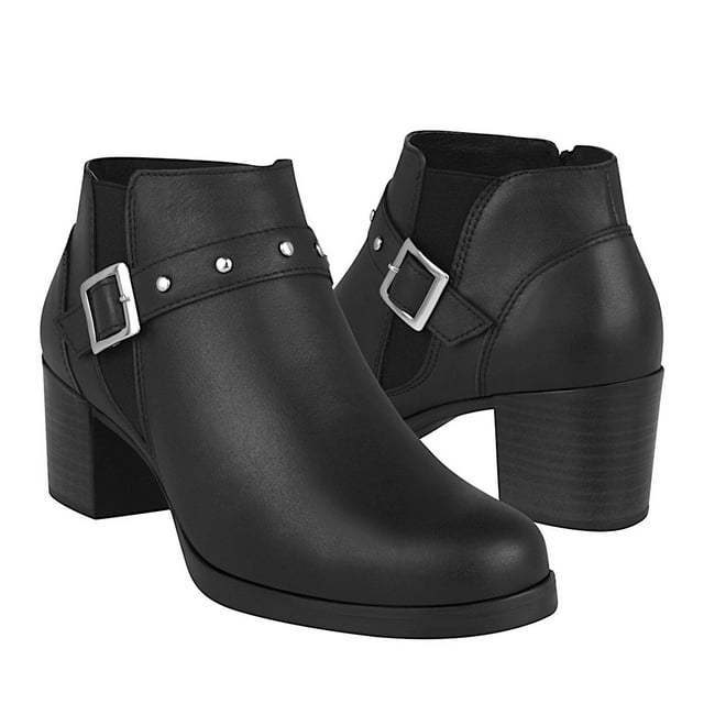 BOTINES DAMA STYLO 2001 SIMIPIEL NEGRO Stylo 2001