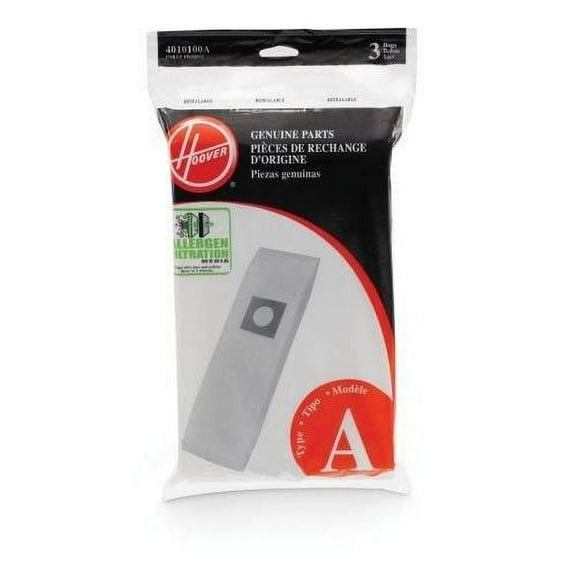 Genuine Hoover Style A Vacuum Cleaner Bags Micro Allergen Filtration 4010100A [45 Allergen Bags]