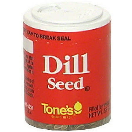 Tone's Dill Seed, 0.55 oz (Pack of 6)