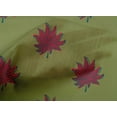 thumbnail image 4 of oneOone Popeline de Coton Tissu à Imprimé Feuilles en Blocs BTY 42 Pouces de Large, 4 of 4