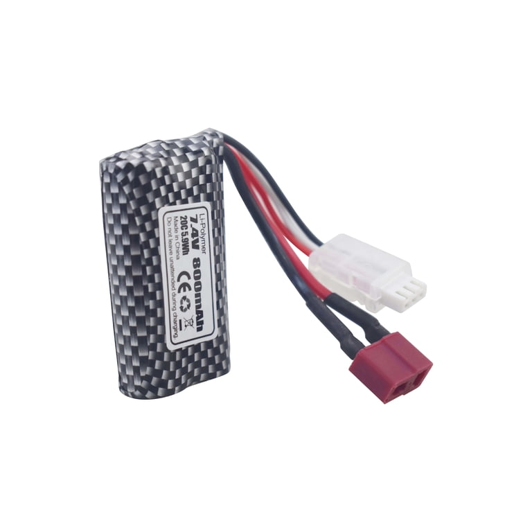 ZYGY 2 Baterías 7.4V 800mAh Para Coches RC – Compatibles Con YC100, HM161, HM162, HM166, HM201, Enchufe En T, Ligeras Y Con Protección De Seguridad Batería Para Coche RC ZYGY 2 Baterías 7.4V 800mAh Para Coches RC – Compatibles Con YC100, HM161, HM162, HM166, HM201, Enchufe En T, Ligeras Y Con Protección De Seguridad Batería Para Coche RC