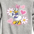 thumbnail image 3 of Disney - Daisy Sticker Look - Youth Crewneck Fleece Sweatshirt, 3 of 5