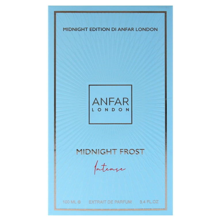 Anfar Midnight Frost Intense Extrait De Parfum Spray, 3.4 oz, Plum