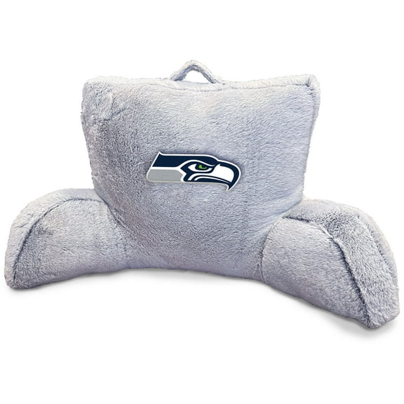 Seattle Seahawks Faux Fur Logo Backrest