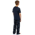thumbnail image 4 of Monster Jam Boys' Megalodon Predator Truck Sleep 2 Piece Short Sleeve Shirt Pajama Pant Lounge Set, 4 of 5