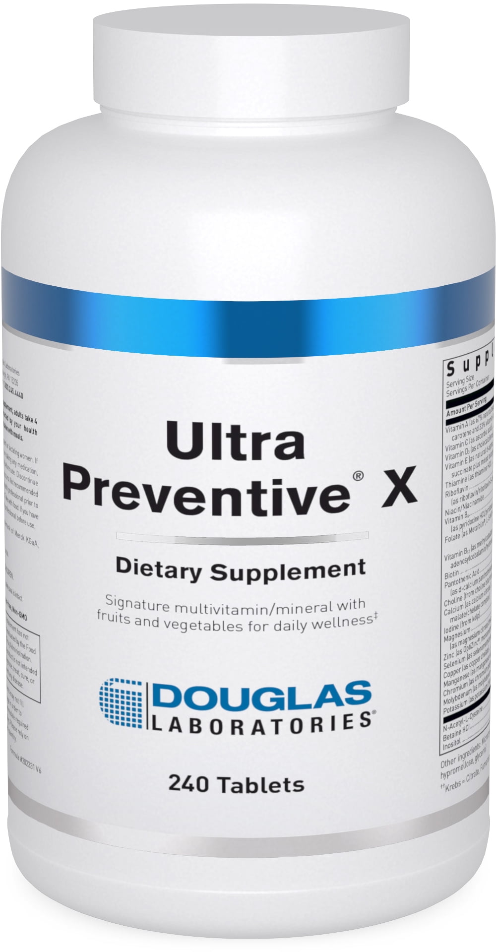 Douglas Laboratories Ultra Preventive X Multivitamin Mineral