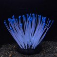 thumbnail image 1 of 1 unidad de anémona Artificial, plantas de acuario, planta de silicona Artificial, decoración de acuario, decoración de pecera, 9*7cm, azul Rojo Verde, 1 of 4