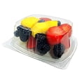 thumbnail image 3 of Koda Cup 12 oz. RPET Clear Hinged Deli Meal Prep Fruit Salad Display Food Storage Containers (Pack of 200), 3 of 6