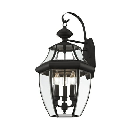 Livex Lighting Monterey 3 Light Outdoor Wall Lantern