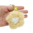 thumbnail image 4 of Unique Bargains 1 Pc Fashion Cherry Blossoms Handbag Charm Bag Accessories Yellow, 4 of 5