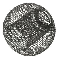 Koolleo Iron Mesh Lampshade Mesh Geometric Double Layer Ceiling Hanging Light Cover
