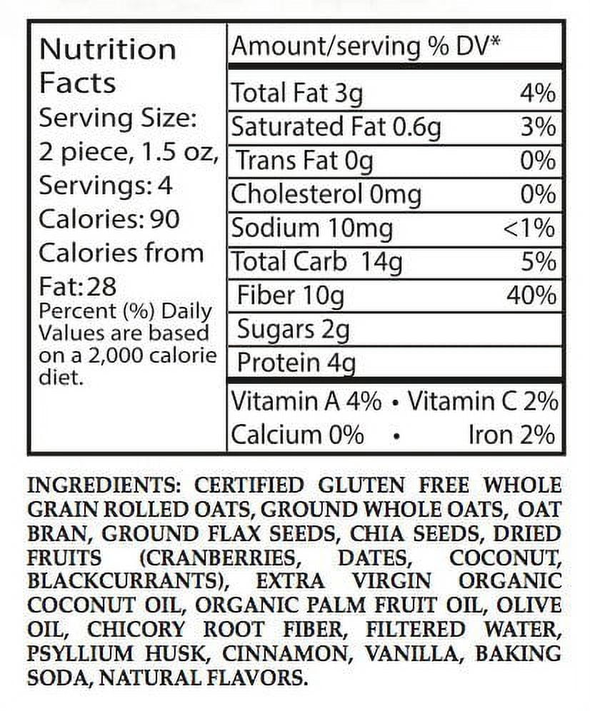 Alyssa's Gluten Free Vegan Cookies (Pack of 4) - Gluten Free, Dairy Free, Non GMO, No Trans Fats, No Soy, No added sugar