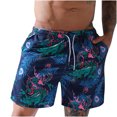 thumbnail image 2 of Pantalones de playa transpirables de secado rápido para hombre, pantalones cortos holgados informales de cinco puntos de talla grande, pantalones grandes estampados Pompotops  qyievc7145, 2 of 9