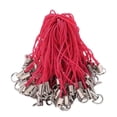 thumbnail image 3 of Milaget 100 Pieces Cellphone Lanyards Phone Rope Straps for Phones Flash Decorations Rose Red, 3 of 9