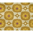 thumbnail image 4 of oneOone Cotton Flex Dark Mustard Fabric Floral Block Sewing Material Print Fabric By The Yard 40 Inch Wide, 4 of 4