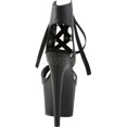 thumbnail image 4 of Women's Pleaser Adore 700-14 Lace-Up Ankle-Cuff Platform Sandal, 4 of 4