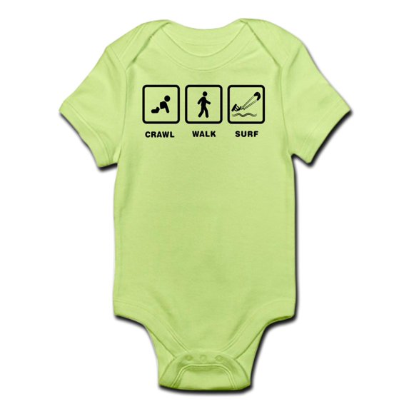 CafePress - Kitesurfing Infant Bodysuit - Baby Light Bodysuit