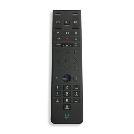 SatelliteSale Remote Control Replacement Xfinity XR15 for Comcast X1 Xi6 Xi5 XG2 & Flex - Voice Commands Backlit Black ABS Plastic RC with Batteries Included