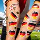 thumbnail image 5 of Flag Temporary Tattoos Suitable For Various Football Matches And Cheerleading Events Temporary Face Tattoos, 5 of 5
