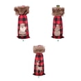 thumbnail image 3 of Bearachild Botella de vino de Navidad cubierta antipolvo Festival vestido flexible tela práctica funda protectora fiesta restaurante vacaciones Kits de decoración para fiestas Muñeco de nieve Bearachild HA069853-02, 3 of 6