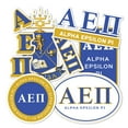 thumbnail image 1 of Alpha Epsilon Pi Standard Sticker Sheet Decal Laptop Water Bottle Car aepi (Full Sheet - Standard), 1 of 4
