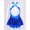 Royal Blue, variant on iEFiEL Kids Girls Sequined Waist Bowknot Ballet Dance Leotard Dress Jazz Tap Dancewear
