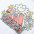 thumbnail image 3 of Playera Adidas Doodle Fill para Mujer. IN7951 blanco M, 3 of 3