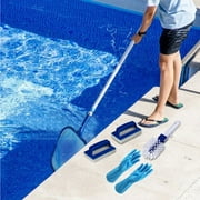 Kieccall Complete Pool Cleaning Tools Set Professional Equipment for Swimming Pool Spa Maintenance Use