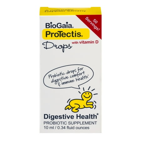 - BioGaia Protectis wtih Vitamin D Probiotic Supplement Drops, 10.0 ML