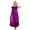 Purple, variant on HomeGardon Nightgowns for Women,Summer Dresses Women Lace Homewear Ice Silk Sleeveless Nightdress Nightdress