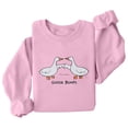 thumbnail image 3 of Chandail à Capuche Imprimé pour Femmes, Manches Longues, Col Rond, Mode Décontractée, Veste de Jogging à Fermeture Éclair Complète, Confortables, Grande Taille, 3 of 4