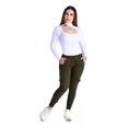 thumbnail image 4 of Pantalon Jogger Gabardina Tipo Cargo Para Dama Con Stretch, 4 of 6