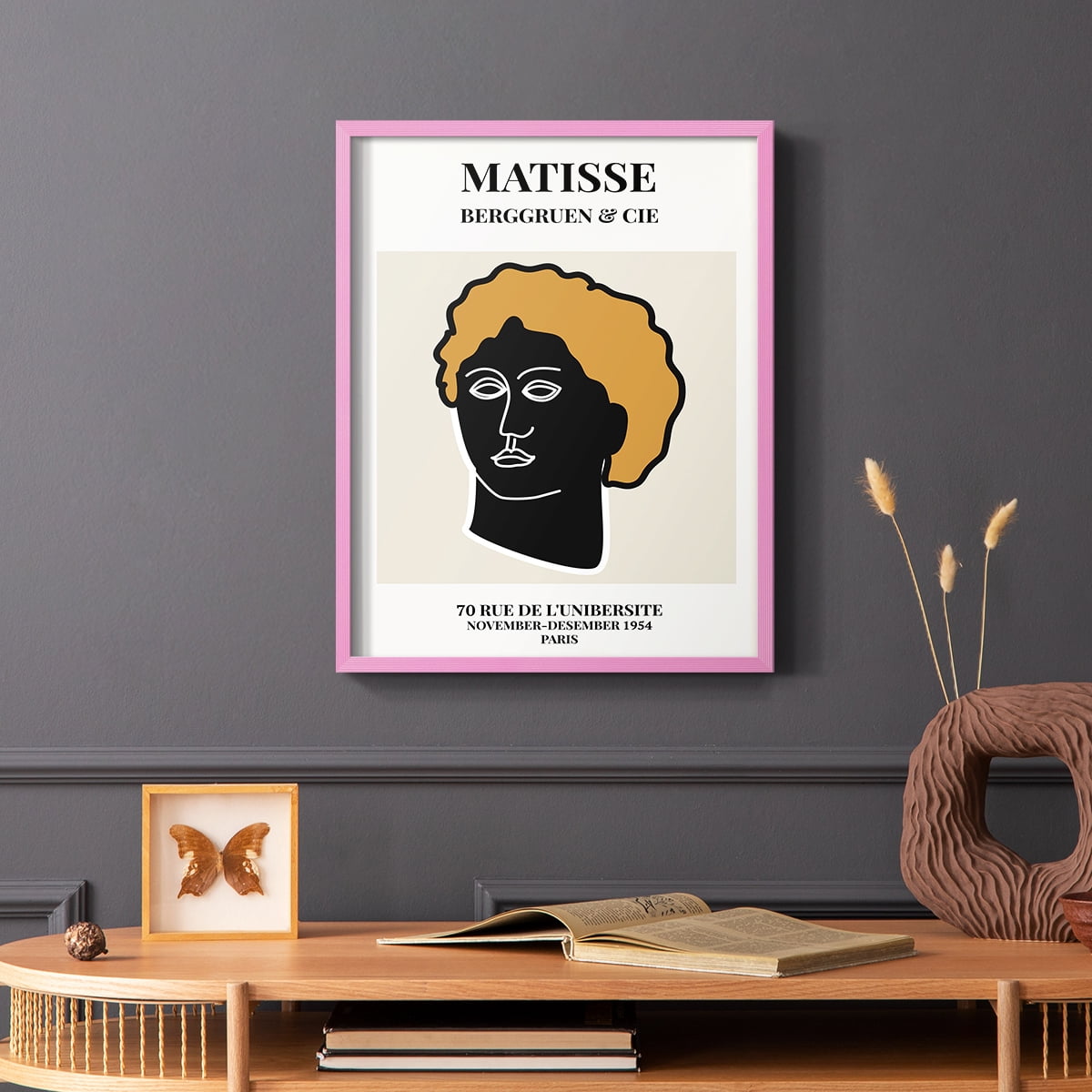 Matisse XLIV Framed Print - Solid Wood