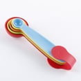 thumbnail image 4 of IBASETOY 5pcs Colorful Plastic Measuring Spoons Set Kitchen Baking Tools in Various Sizes, 4 of 6