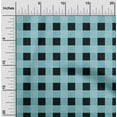 thumbnail image 1 of oneOone Tissu Polyester Lycra à Carreaux Vichy Imprimé 1 Yard 56 Pouces de Large, 1 of 4
