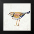 thumbnail image 2 of Vertentes, Jeanette 15x15 Black Modern Framed Museum Art Print Titled - Coastal Plover IV Linen, 2 of 5