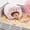 Pink, variant on Rat Hamster Warm Bed House Cusion Fleece Hut Hanging Hammock Cute Toy Nest for Mini Small Animal Mice,Sugar Glider,Chinchilla,Dwraf Hamster