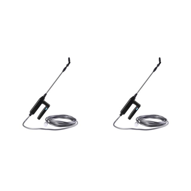 Naiovety Pulverizador eléctrico, atomización de jardín, aspersor recargable por USB, regadera con manguera de 3/5/8M, herramientas de riego Tipo 1 2Conjunto