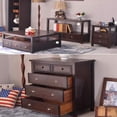 thumbnail image 5 of Tiradores de cajón de estilo vintage de hierro curvado para armarios, muebles de cocina y guardarropas: juego de 12 pomos de puerta estilo retro Héloise, 5 of 5
