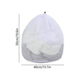 thumbnail image 3 of Bolsas grandes de malla para la colada con cordón - Juego de 4 tallas para ropa delicada, sujetadores y jerséis, protector para lavar en máquina y organizar, 3 of 6