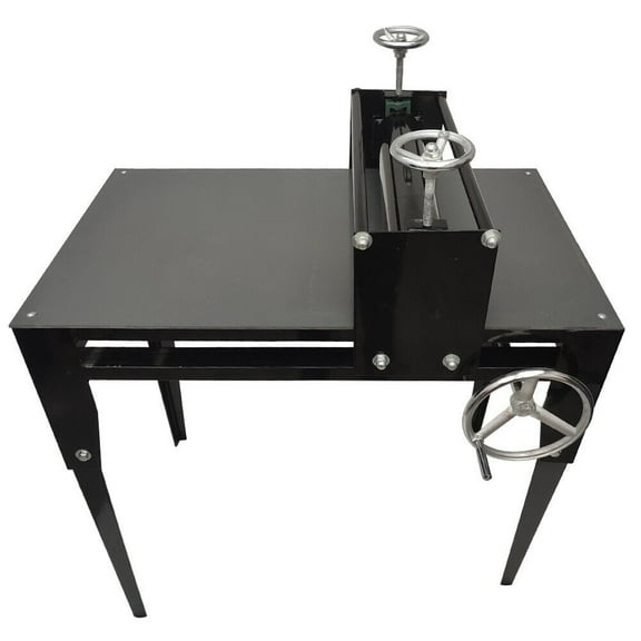 Heavy Duty Portable Tabletop Adjustable Manual Clay Pressing Machine Ceramic Clay Plate Machine 86*51cm