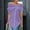 93#Purple, variant on Efngkp Summer Yunics Tops for Women Fashion 2025 Shirt Off Shoulder Ruffle Short Sleeve Button Front Blouses Casual Layered Tops Long Button Down Blouse