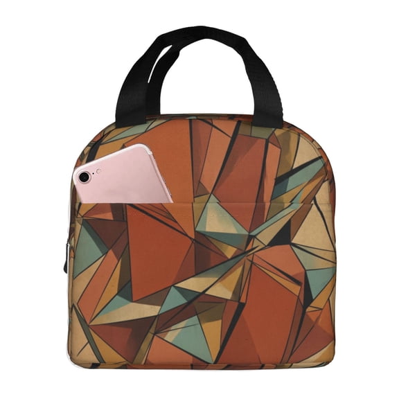 Graffiti Lunch Box Insulated Lunch Bag Leakproof Lunch Tote Bag Reusable Bento Containers Portable Meal Bags Picnic Tote Lunchbox For Beach Office Work