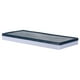 thumbnail image 5 of BRIGHTFUFU Caja de plástico para guardar pinturas de acuarela, bandeja vacía para pinturas acrílicas de acuarela con tapa de silicona, contenedor hermético para paletas de 24 compartimentos., 5 of 8
