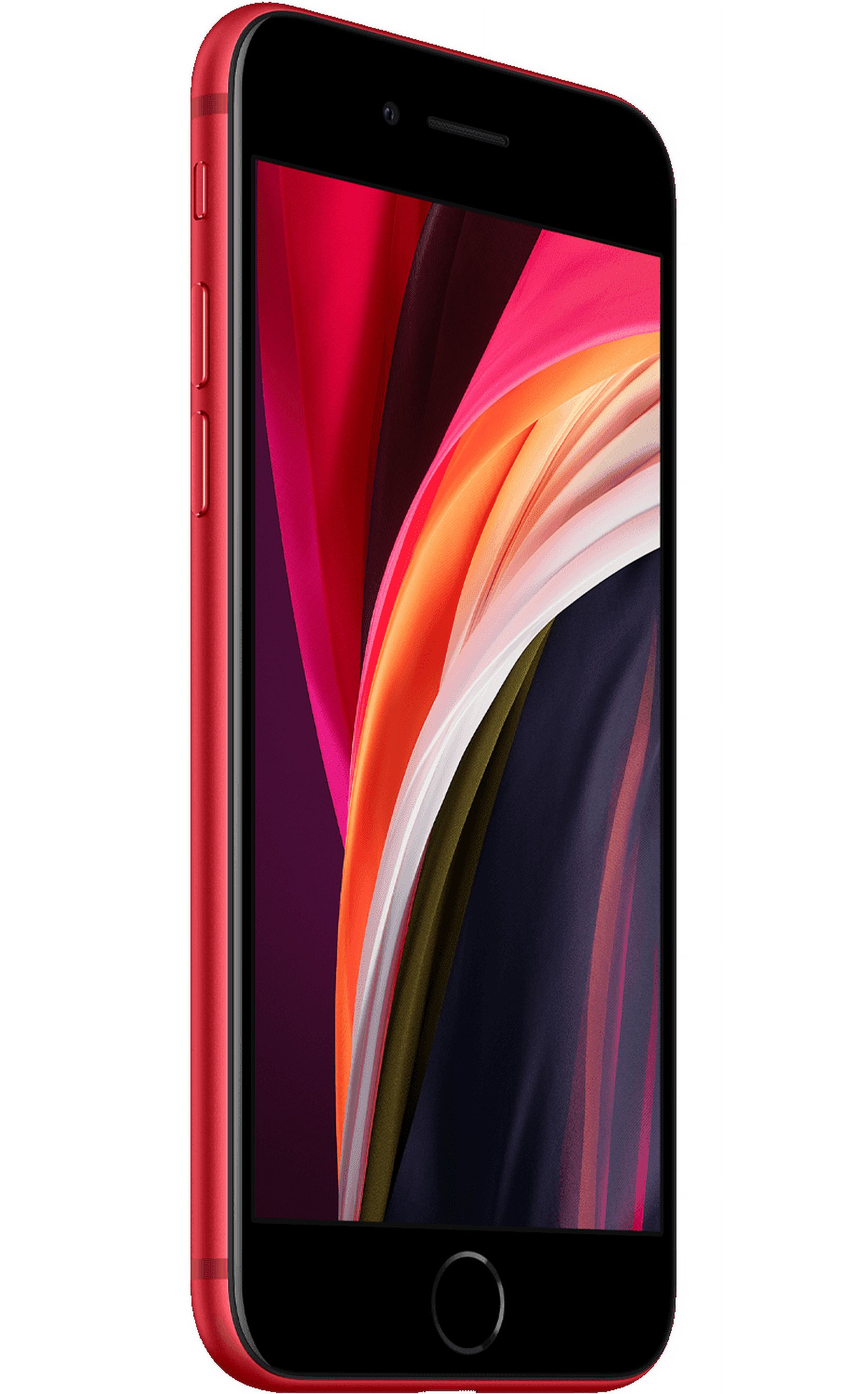 Apple iPhone SE (2020) 128GB GSM/CDMA Fully Unlocked Phone - Red (Grade B Used) - image 4 of 4