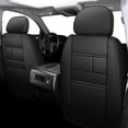 thumbnail image 2 of AOMSAZTO Car Seat Cover for Chevrolet Silverado 1500-2014 2015 2016 2017 2018 Full Set Custom Seat Covers Black, 2 of 5